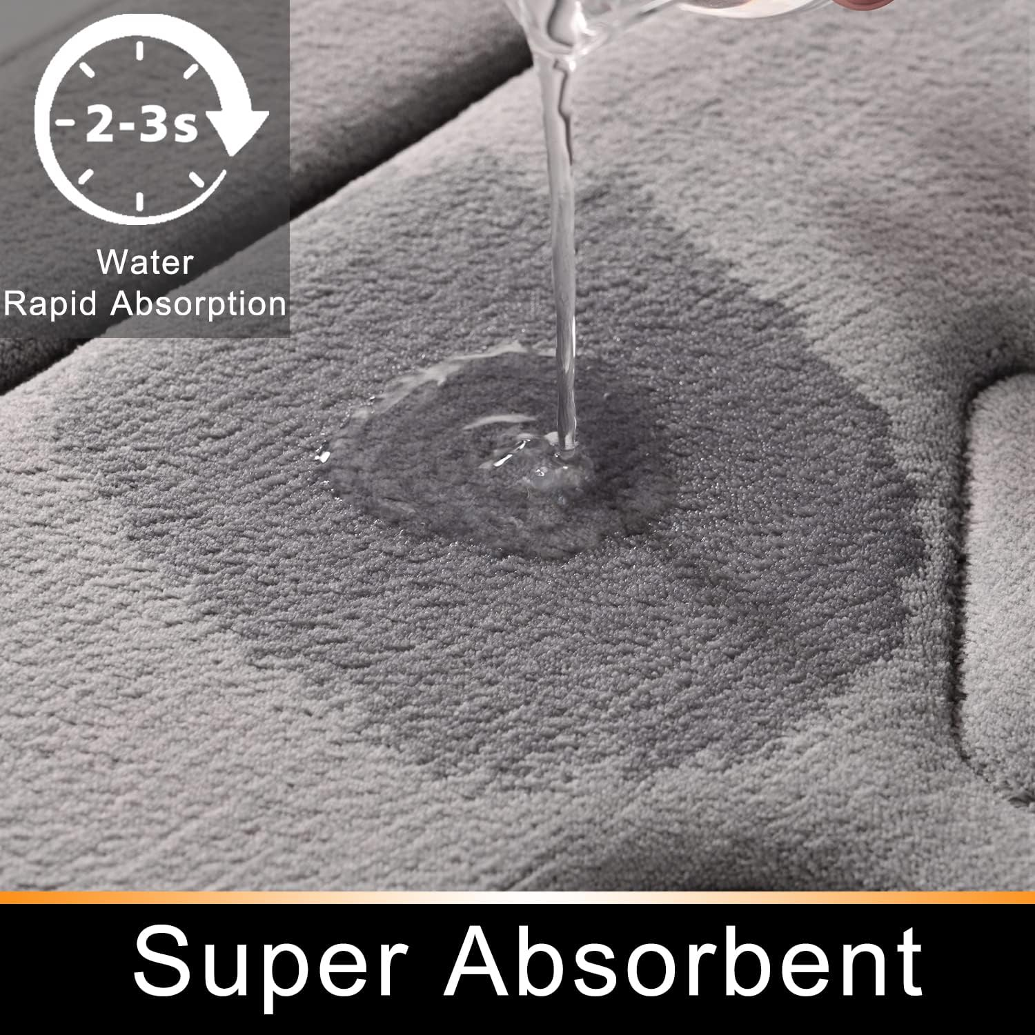 Badkamermat Traagschuim Badkleed Zacht Antislip Snel Droog Badmat Absorberend Machinewasbaar Douchetapapijt Voor Huisdecoratie