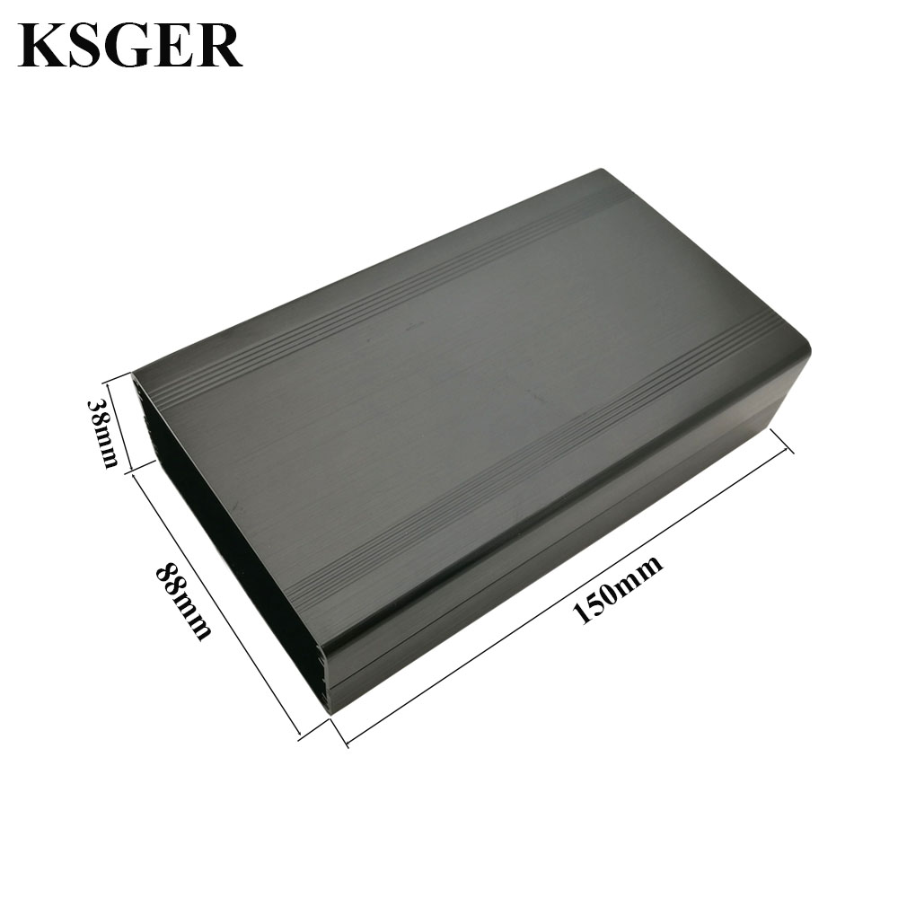 KSGER stacja lutownicza Obudowa materiał ze stopu aluminium T12 zestawy DIY 150MM 120MM STM32 STC temperatura rączka kontrolera spawanie: Default Title