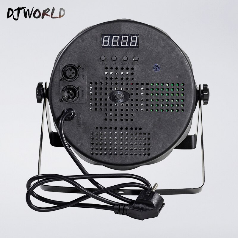 LED Flat Par 54x3W RGBW Lighting Strobe DMX DJ Wash Disco Stage Lights DMX Controller Effect