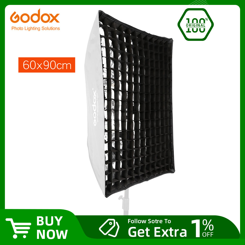 Godox – boîte à lumière Portable 60x90cm 70x100cm 80x120cm 24x36 pouces, grille en nid d'abeille pour boîte à lumière parapluie (grille en nid d'abeille uniquement)