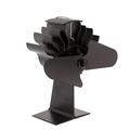4 blades thermal power stove fan log wood burner ecopan silent black household fireplace efficient fan heat distribution: ZJ-4