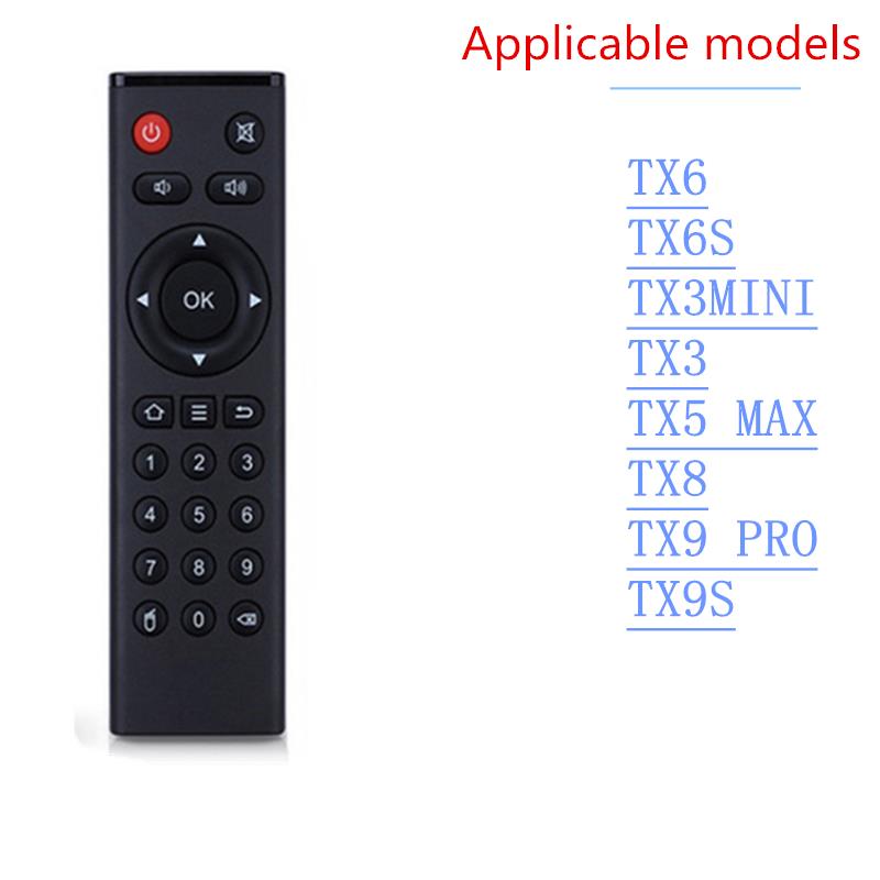 Boîte TV télécommande pour H96 X96 mini MAX/V88/TX6/T95X/Z Plus/TX3 M12 MXQ universelle Android TV BOX apprentissage télécommande