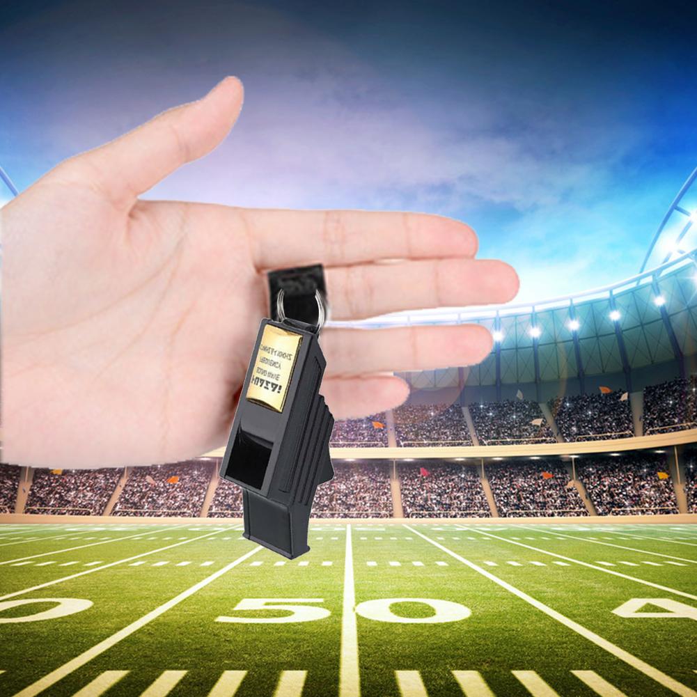 Silbato portátil de alto decibelio para exteriores, silbato de ABS para entrenamiento de árbitro , fútbol, baloncesto, voleibol, 1 Uds.