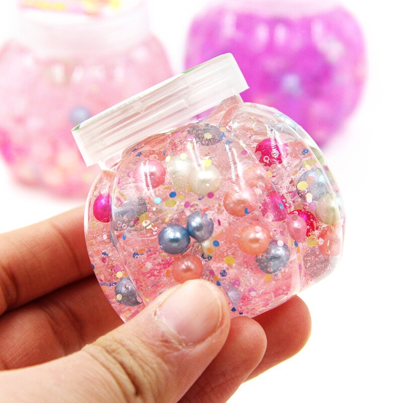 Simulation Pearl Slime Additives Accessories Small Beads Fluffy Slime Supplies Antistress Toys Lizun DIY Glue For Slimes Decor