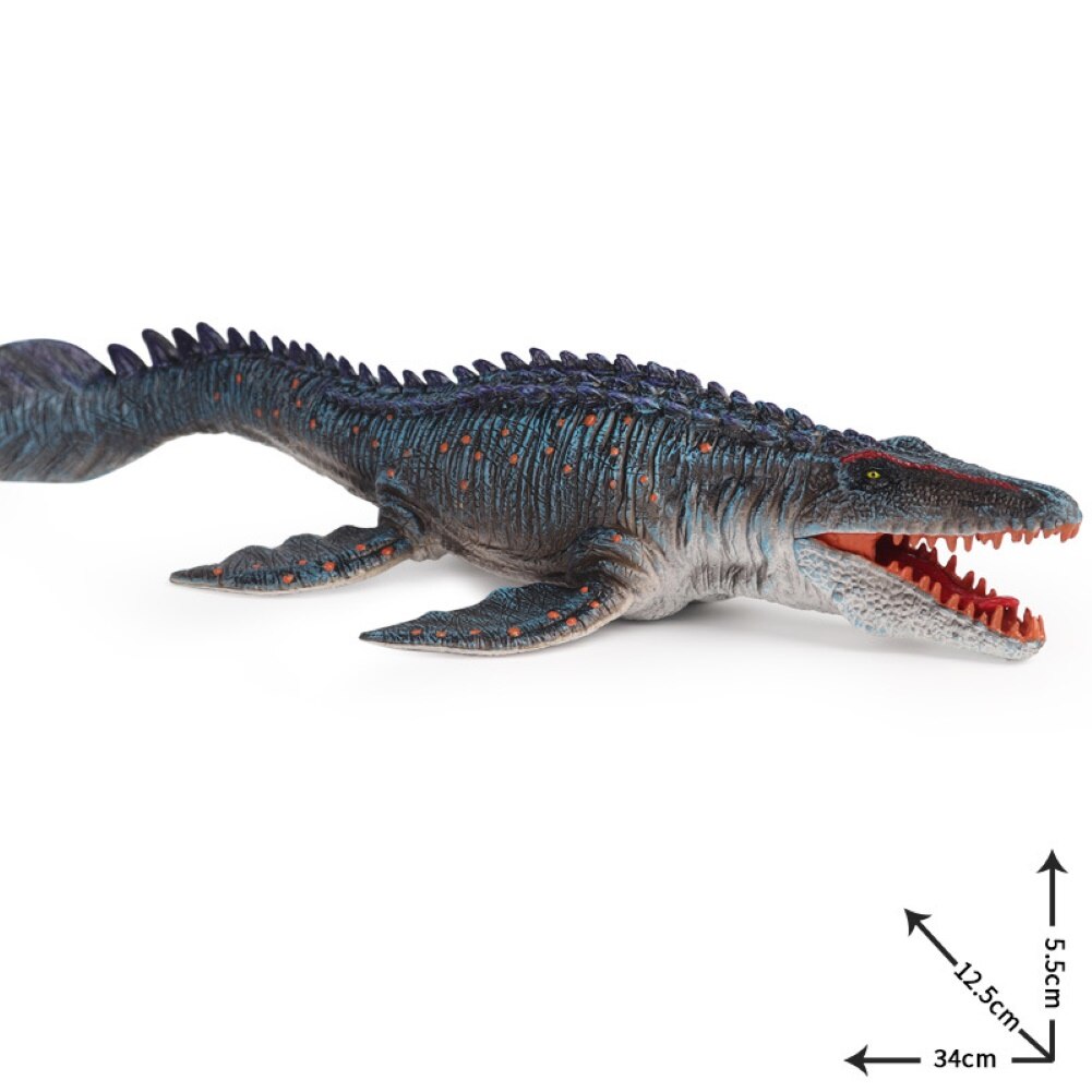 Diy Simulatie Prehistorische Dier Marine Dinosaurus Vis Pvc Actiefiguren Afmetingen Collection Model Pop Speelgoed Voor Kinderen