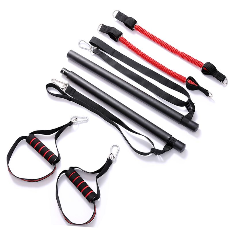 Portable Home Gym Pilates Bar System Full Body Workout Home Fitness Equipment