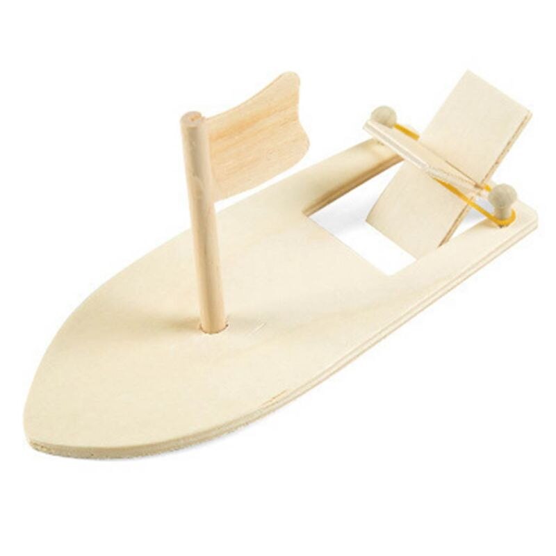 Diy Kits Houten Zeilboot Model Schilderen Educatief Kinderen Kids Kleuterschool Decoratie