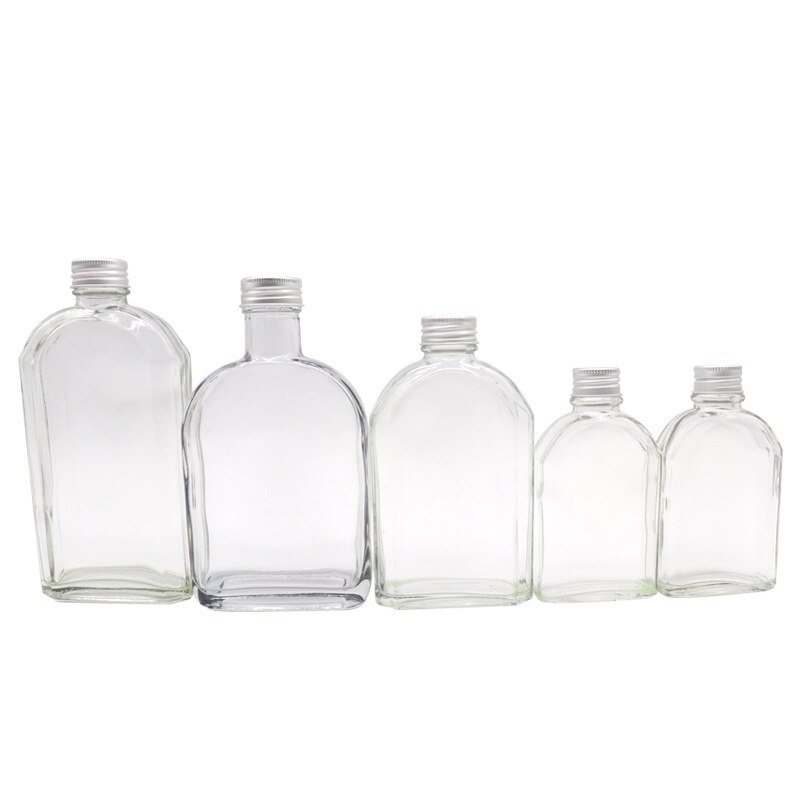 Ins, bouteille de boisson créative en verre, bouteille à vin, galle, café, boissons froides et jus pour l'eau, jus de lait, 100/200/250/350ML