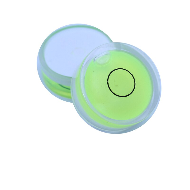Circular Bubble Level Round Plastic Spirit Level Horizontal Measuring Instruments Parts 25*10mm