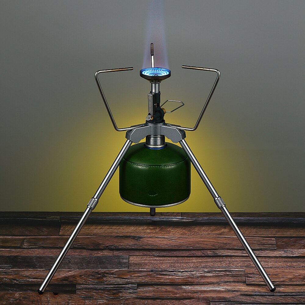 Portable Stove Rack Camping Stove Stand Bracket Holder Stove Support for Backpacking Camping Fishing Barbecue Garden Picnic