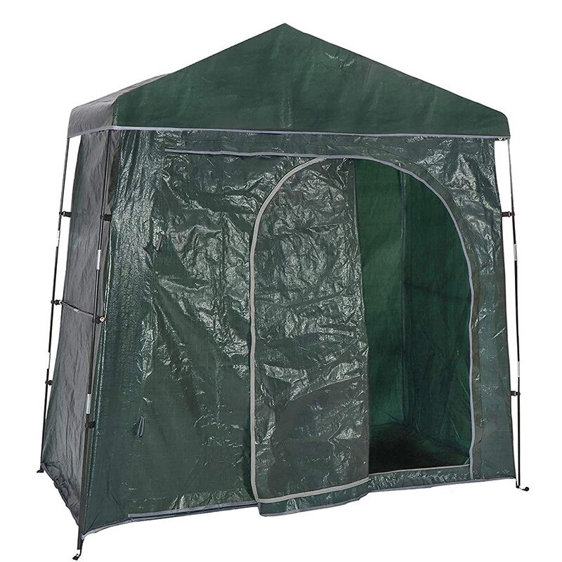 2m*1m Complete Tent PE Waterproof Mountain Bike Outdoor Bicycle Storage Shed Space Saving Bicycle Garden Storage Cover Shelter