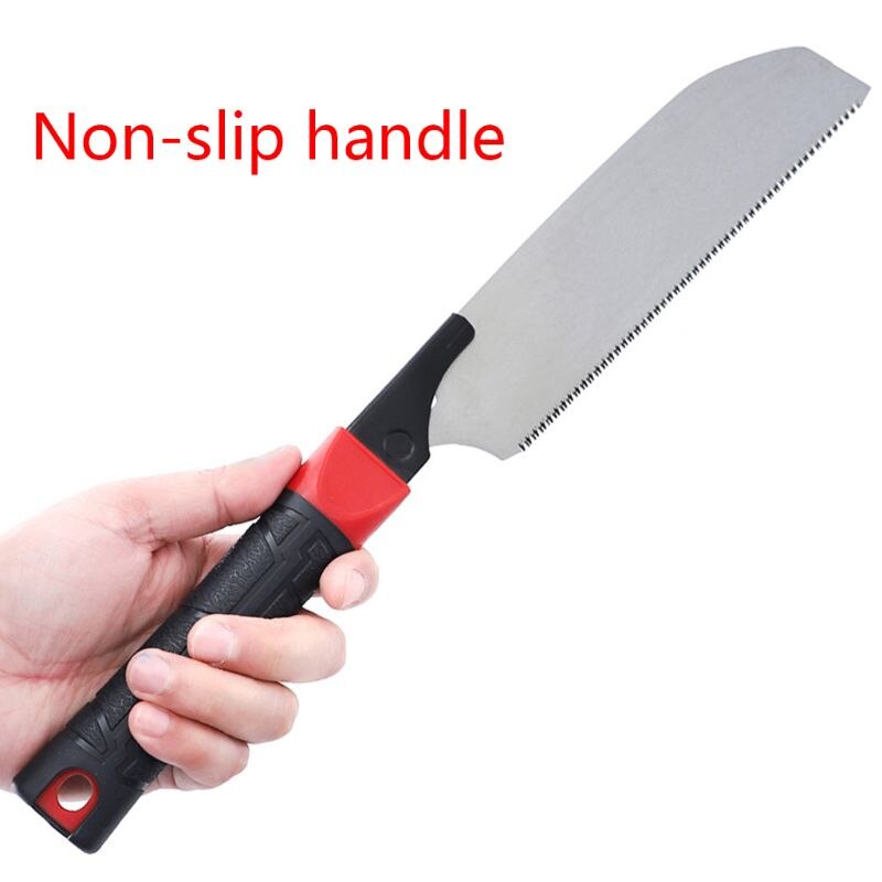 Woodworking 3-edge Teeth Hand Saw SK5 Carbon Steel Tenon Fine Tooth Wood Cutter Cutting Tool for Gardening