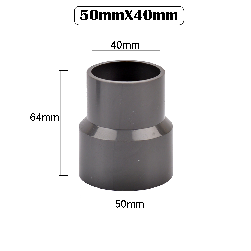 20/25/32/40/50mm Tuinirrigatie Slangkoppelingen PVC Rechte Reducer Fittings Water buis Aquarium Adapter: Paars