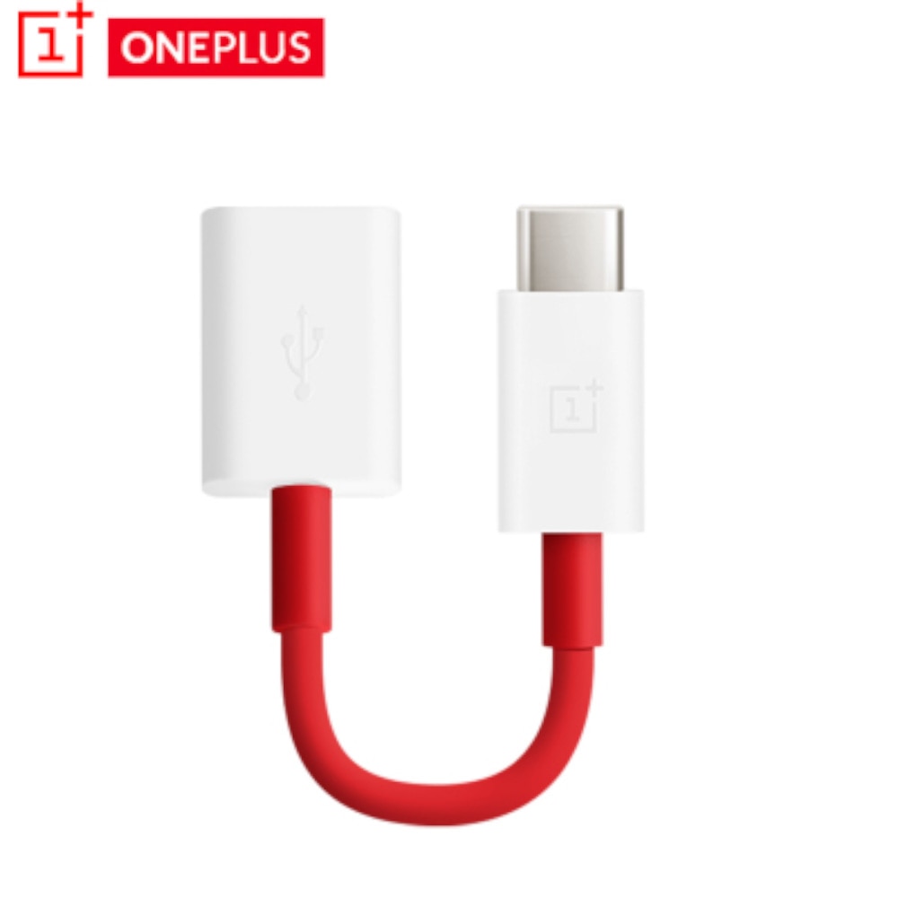 Originele OnePlus 7 pro 6t 6 3 3T 5 5T Type C OTG Kabel Converter Data adapter otg ondersteuning Pen Drive/U 1 + 3 3T 5 6 7pro