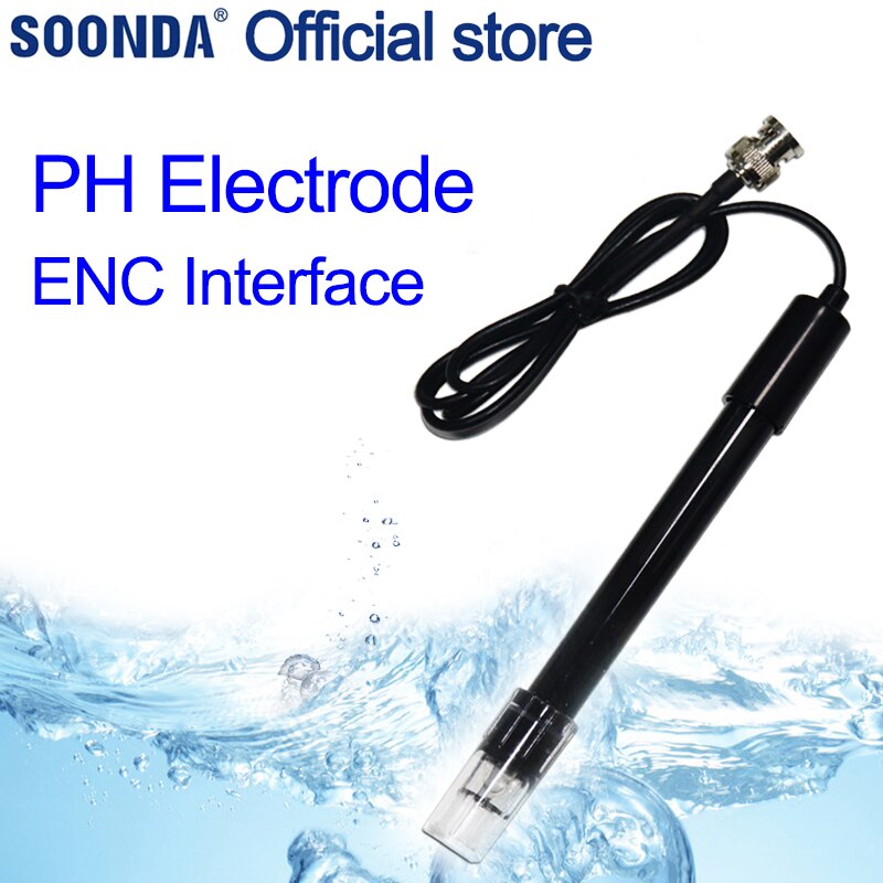 E-201-C PH Electrode Probe BNC Connector for Aquarium PH Controller Meter Universal pH electrode with ENC interface