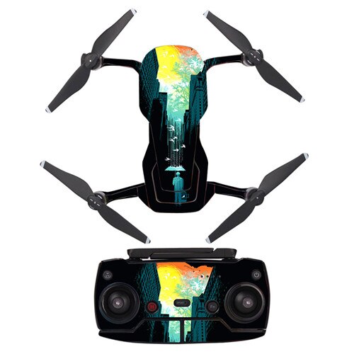 PVC Stickers Desert Camouflage Pattern Full Set Skin Decals Sticker for DJI Mavic Air Accessories: YSDJA0119