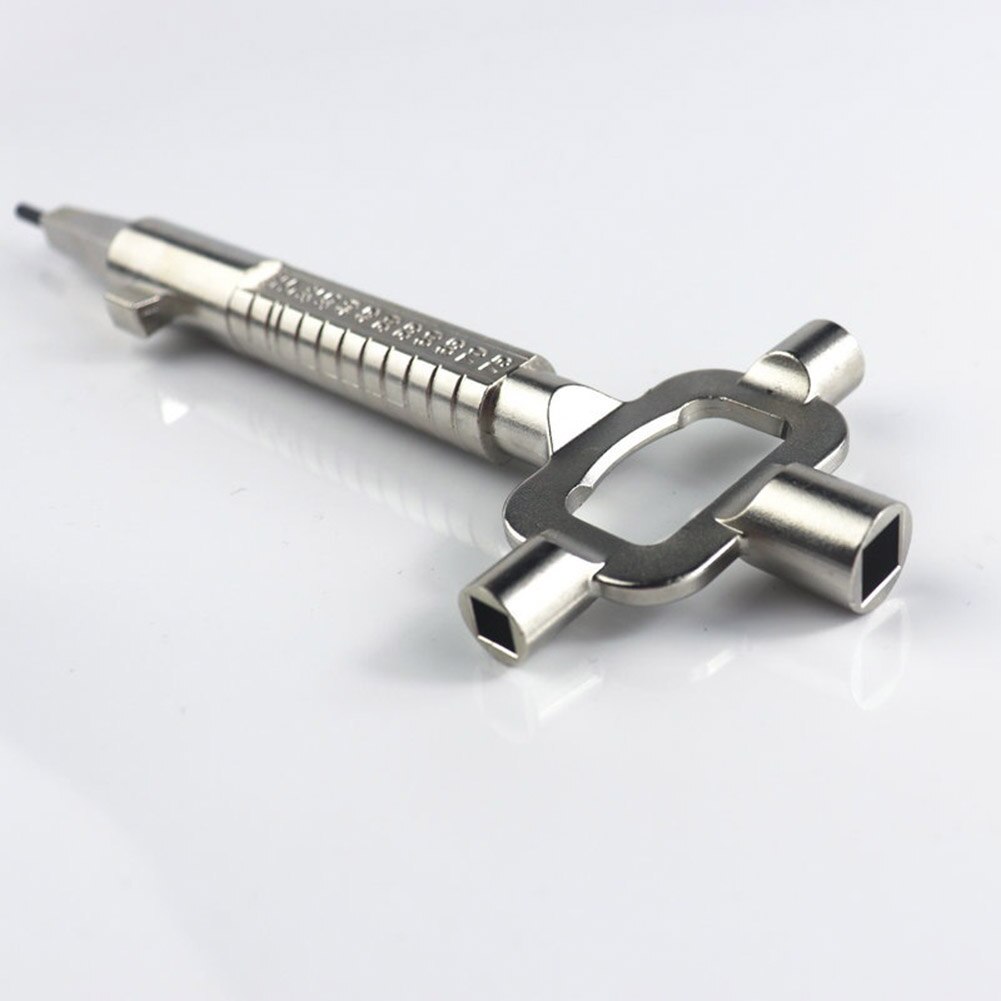 Universele 7.5Inch Sliver Slotenmaker Gereedschap Multi Purpose Cilinder Gauge Cam Turner Spindel Turner Zinklegering Tool Voor Deurslot