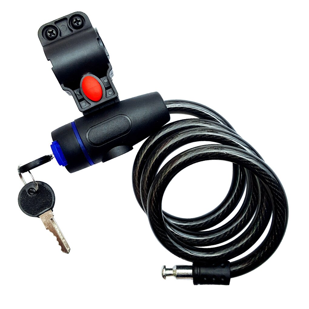 Bicycle Safety Lock Stainless Steel Anti-theft Bike Lock Universal Portable Bicycle Safety Loop