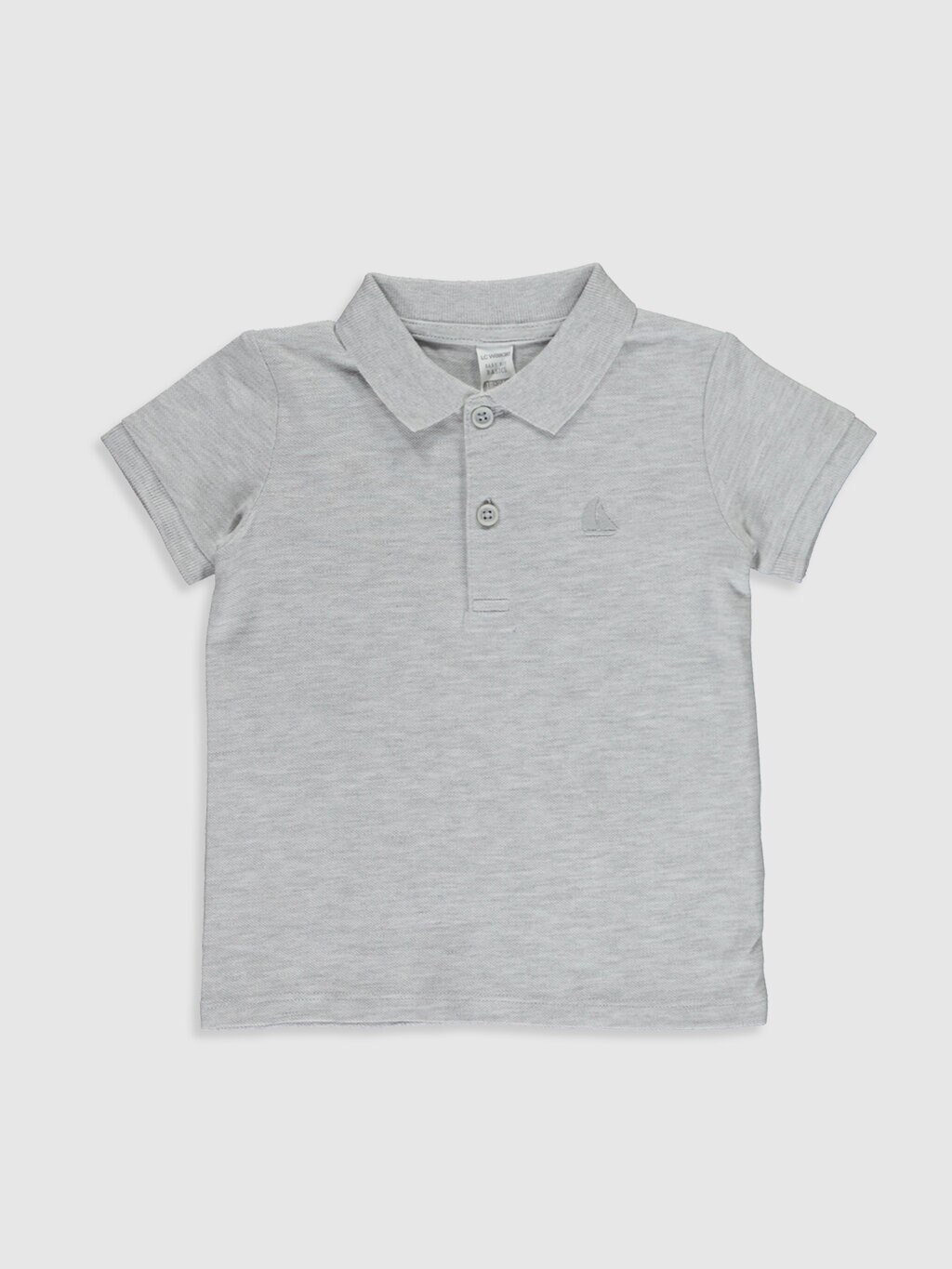 Baby Boy Polo Kraag Basic T-shirt, 6 - 9 Maanden Oude, Turkije Oorsprong