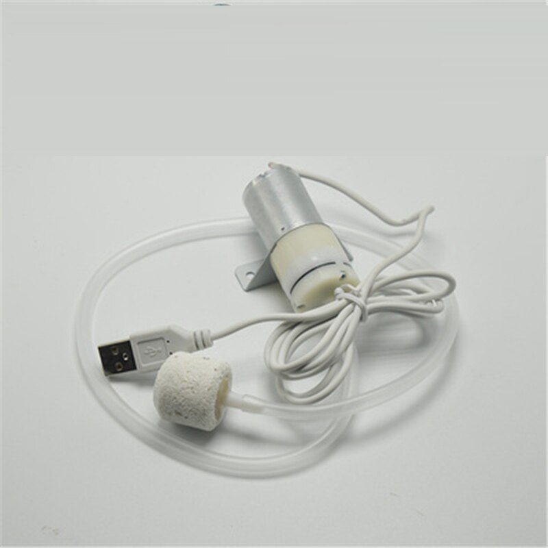 DC 5V Air Pomp Mini USB Oxygen Pump Electric Aquarium Pomps 5 V Volt Adjust Oxygen Volume Fishing Aquarium Car Aerator Fish DC5V