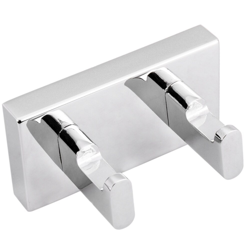 PrimeMatik-Spool double chrome bathroom hanger