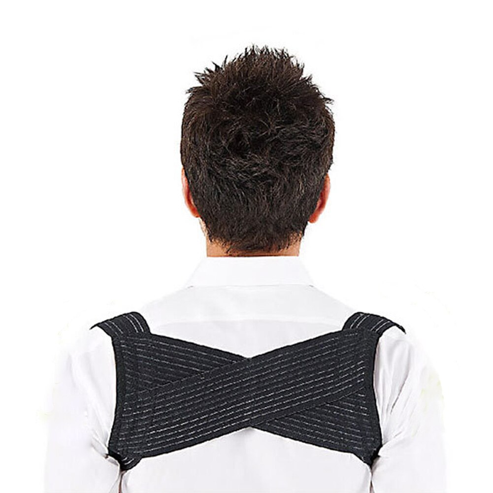 Menn posture corrector pustende rygg skulder pukkelrygg korrigering brace belte stropp ys-kjøp