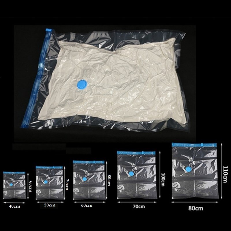 Torby próżniowe robić przechowywania ubrań transparentne, przechowywanie, magazynowanie, torba, organizacja, organizer, składany, ubrania, kompresor, podróżowanie, oszczędność miejsca, pakowanie