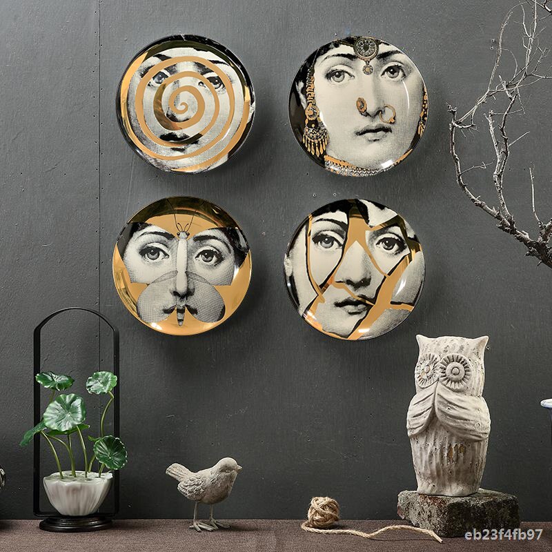 Gold Color Decorative Plates