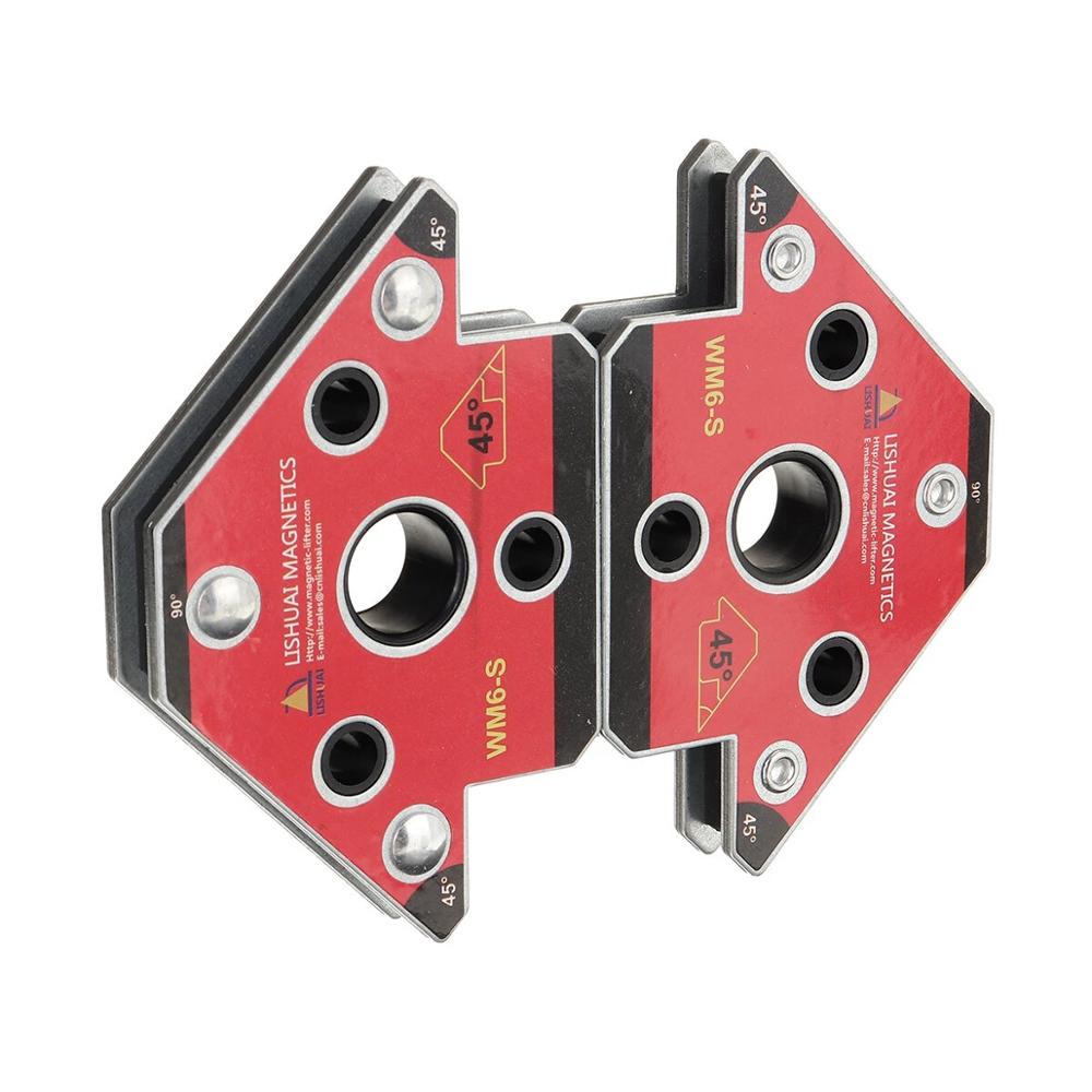 2pcs WM6-S Arrow Magnetic Welding Holder Neodymium Magnet Welding Clamp