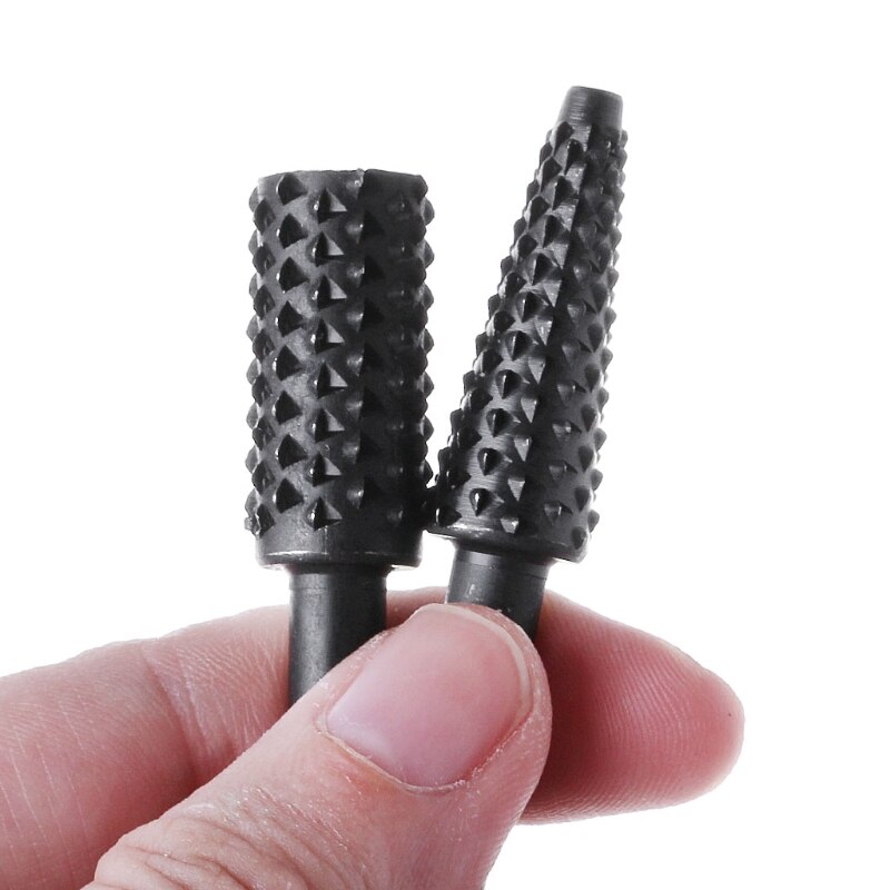 5 sztuk stalowe obrotowe pilniki narzędzie robić drewna wiertarka elektryczna rękodzieło szlifowanie zadziorów