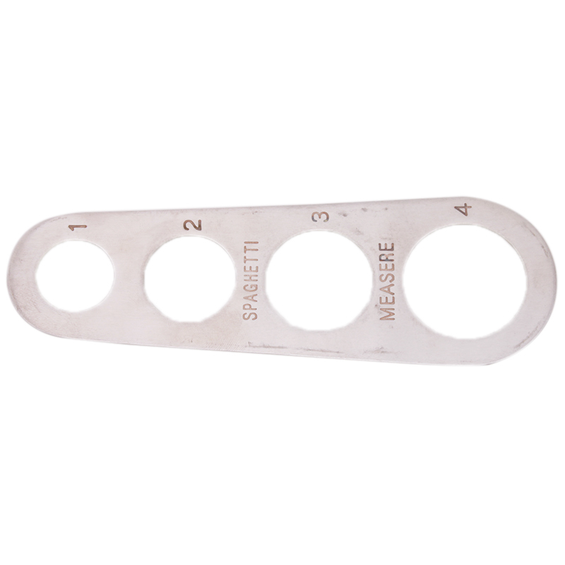 Kitchen Accessories Stainless Steel Spaghetti Measurer Pasta Ruler Measuring Tool With 4 Serving Portion Control Tool MA678669