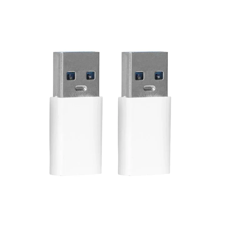 OTG Connector USB To Type C Mobile Phone Adapter USB 3.0 Male to Female USB Type C Converter For PC Laptops Macbook Xiaomi: Orange
