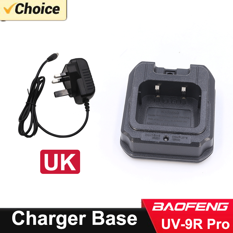 Baofeng – chargeur de batterie UV-S22 Pro V2, station d'accueil UV-9R Plus UV-9R PRO UV-68 UV-98 GMRS-9R UV-XR GT-3WP, talkie-walkie, Radios, accessoire: Bleu