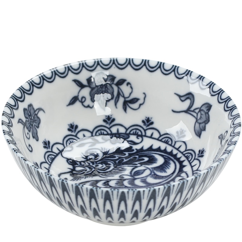 Keramisk kung fu tesæt kinesisk stjernetegn 50ml lille tekop enkelt kop antik blå og hvid porcelænskop personlig master kop