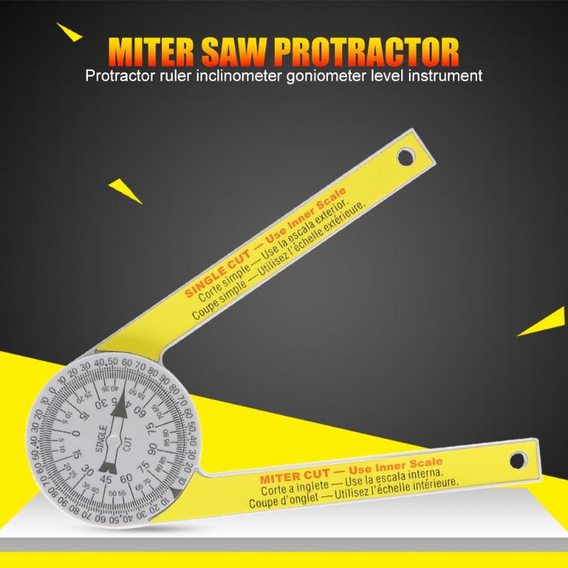 Draagbare Multifunctionele Abs Digitale Gradenboog Heerser Inclinometer Goniometer Mitre Saw Hoek Meter Level Meten