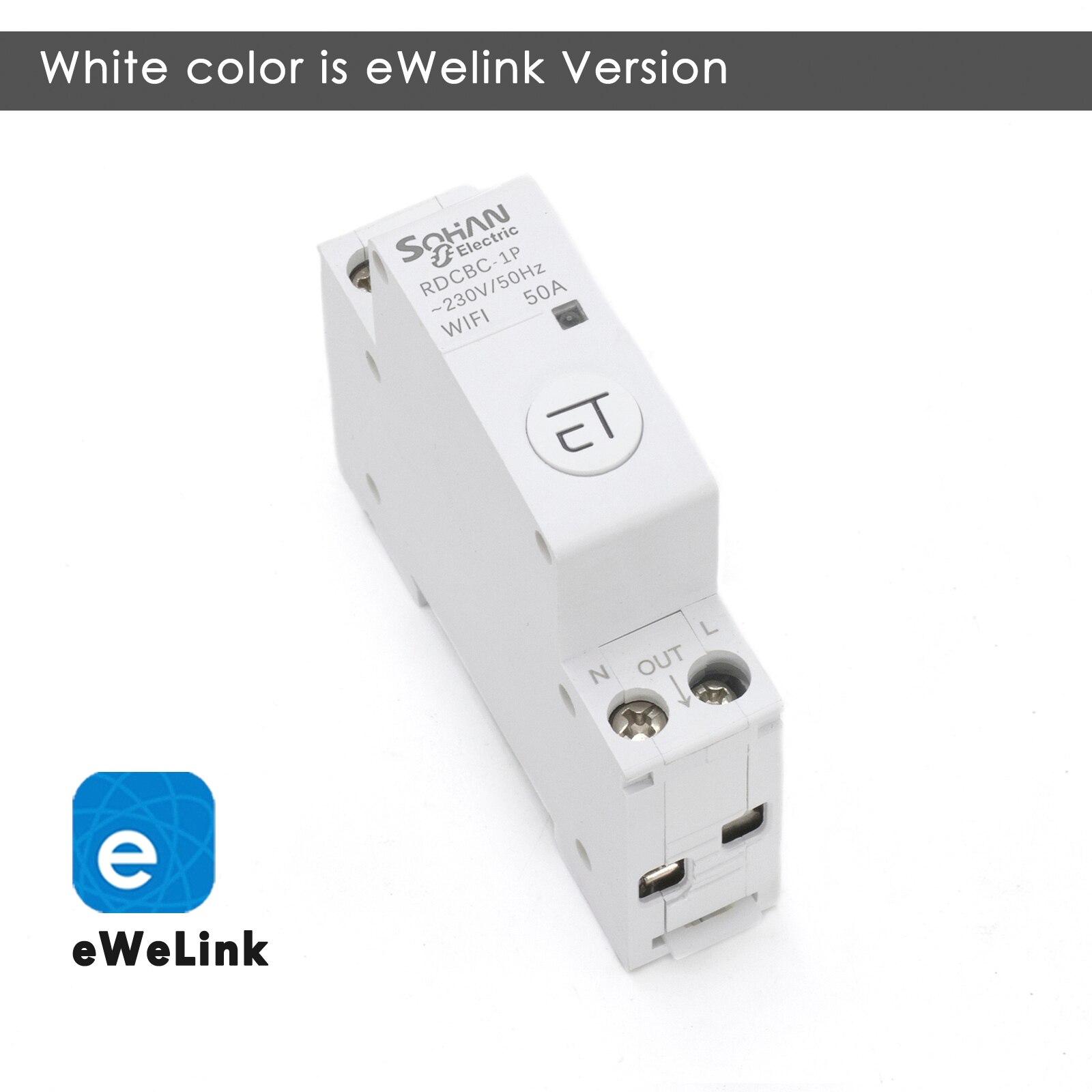 Tuya eWeLink Din Rail Wifi Relay Switch Time Relay 32A 50A App Remote Control Work with Alexa Google Home Smart Delay Relay