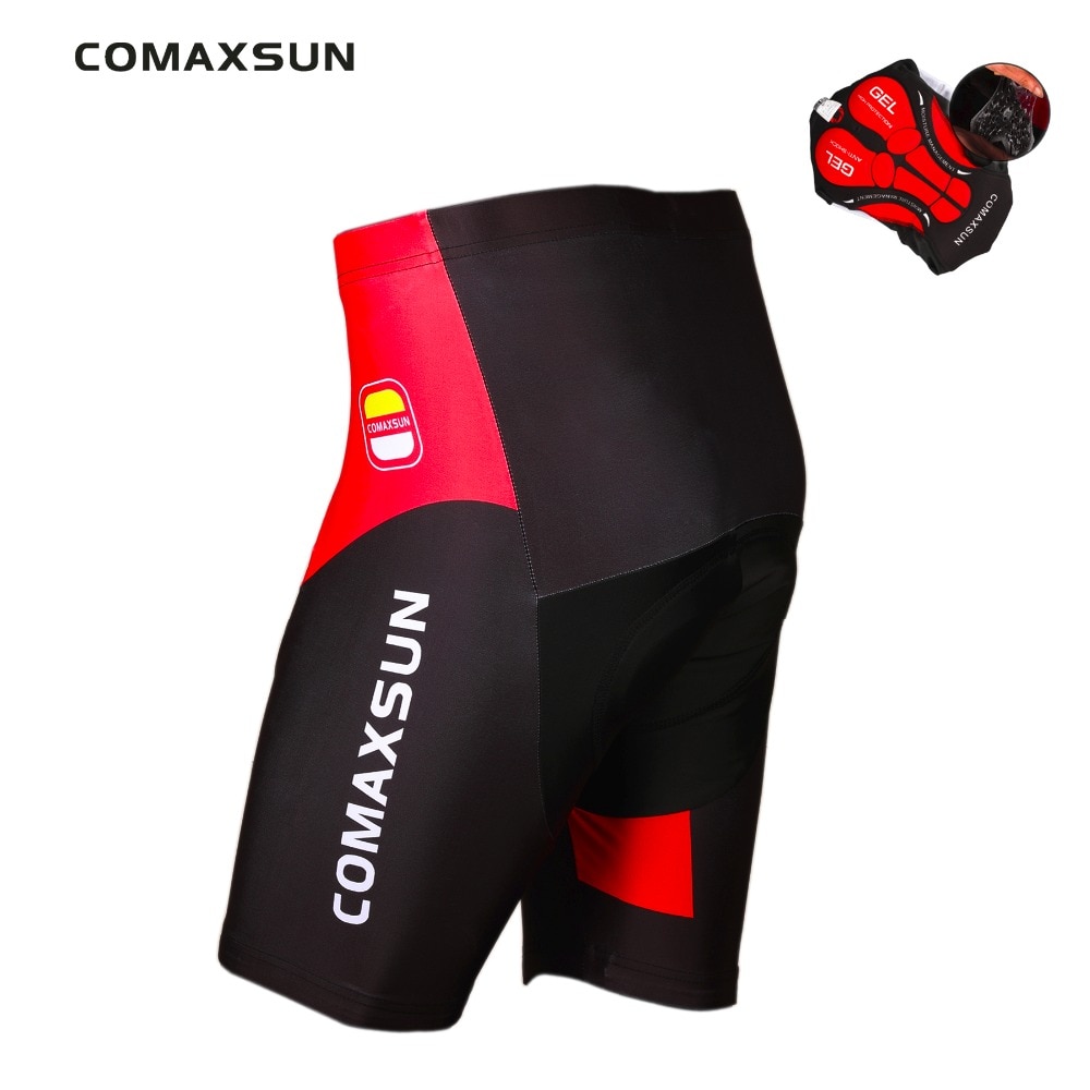 Comaxsun cykelshorts 3d gelpolstrede stødsikre mtb cykelshorts landevejscykelshorts udendørs sport ropa ciclismo tight