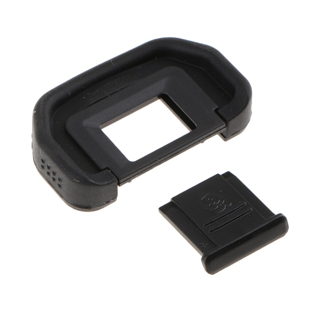 Visor visor visor visor de tela eyecup ocular com sapata quente capa para canon eos 6d mark ii/80d preto