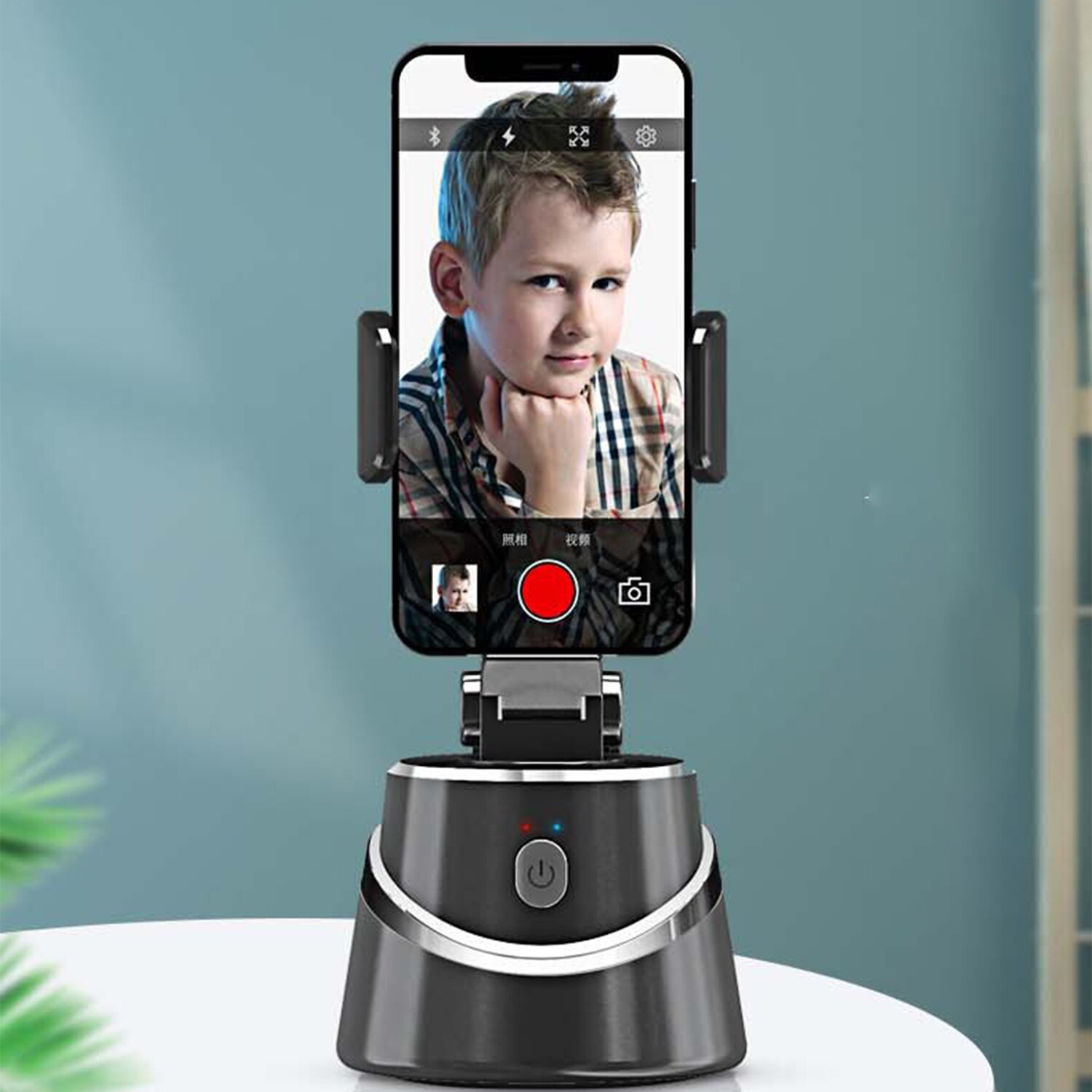 360 Rotatie Face Tracking Smart Ai Gimbal Follow-Up Smartphone Stabilisator