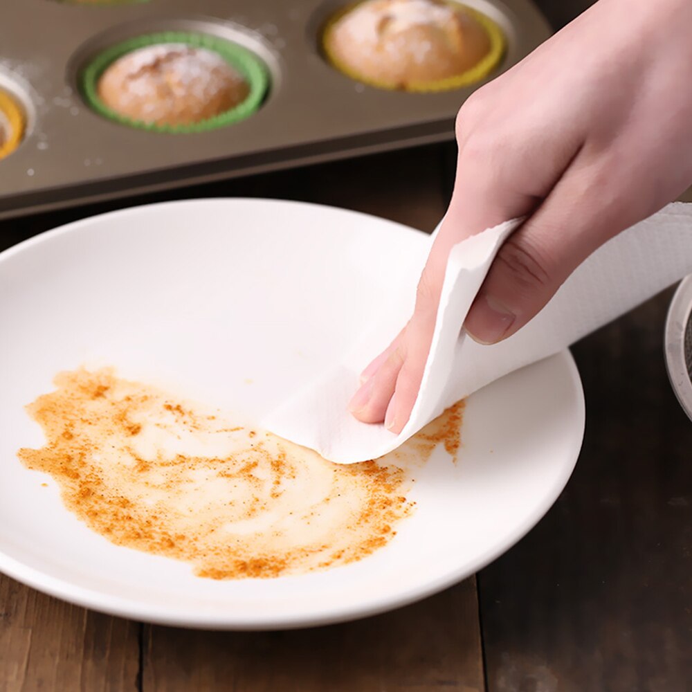 Papel higiénico desechable práctico de 10 rollos, papel higiénico blanco suave a granel, 3 capas para baño, cocina, hogar, sala de estar