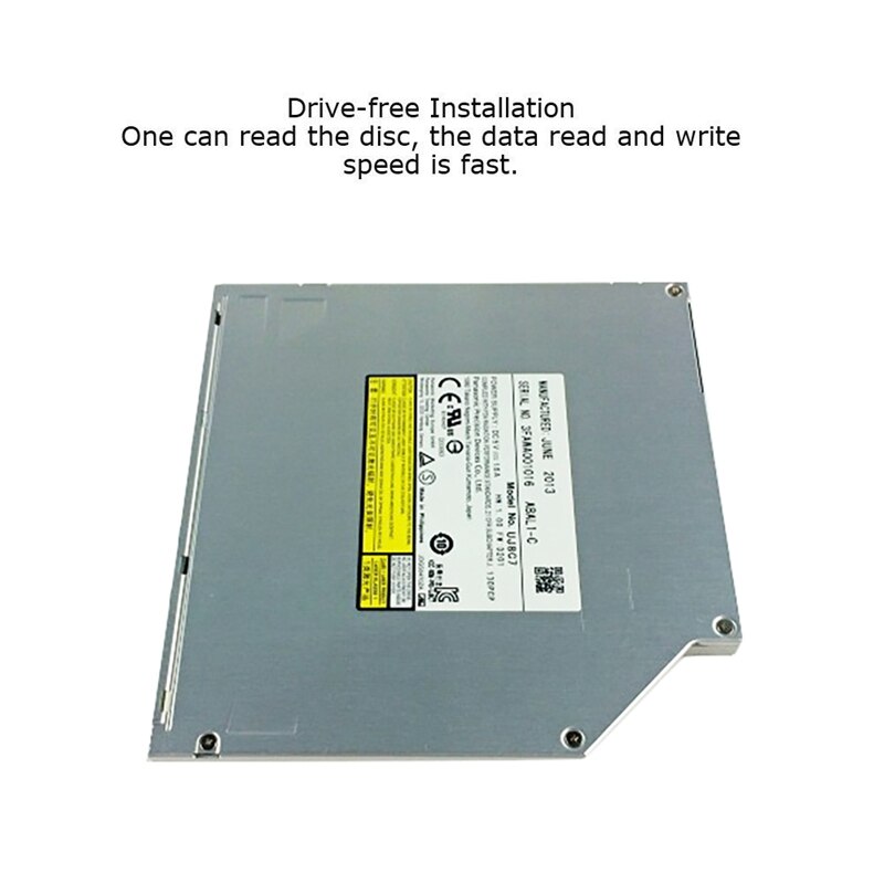 Dvd Branden Optische Drive Voor Dell Alienware X51R3 Chassis 9.5Mm Slot-In Sata Seriële Poort Laptop Ingebouwde in Optische Drive