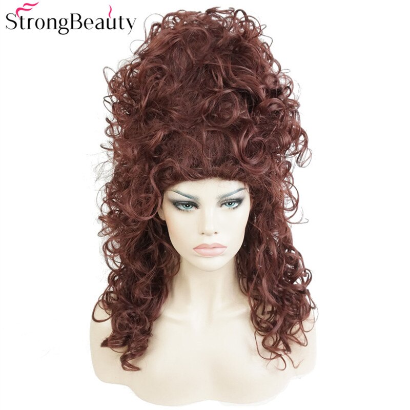 StrongBeauty Synthetische Lockige Haar Perücke Marie Antoinette Perücke Frauen Cosplay Perücken: 33