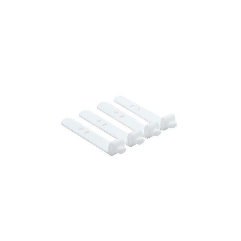 4 Stuks Siliconen Band Haak Lus Kabelhaspel Hoofdtelefoon Cord Oortelefoon Cord Organizer Houder Voor Iphone Xiaomi Huawei: white