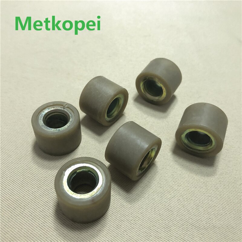 6 pcs Variator Roller Weight 24x18mm for Scooter ATV CFMOTO CF250 CH250 CN250 Foresight 250 FORZA 250 28.5g