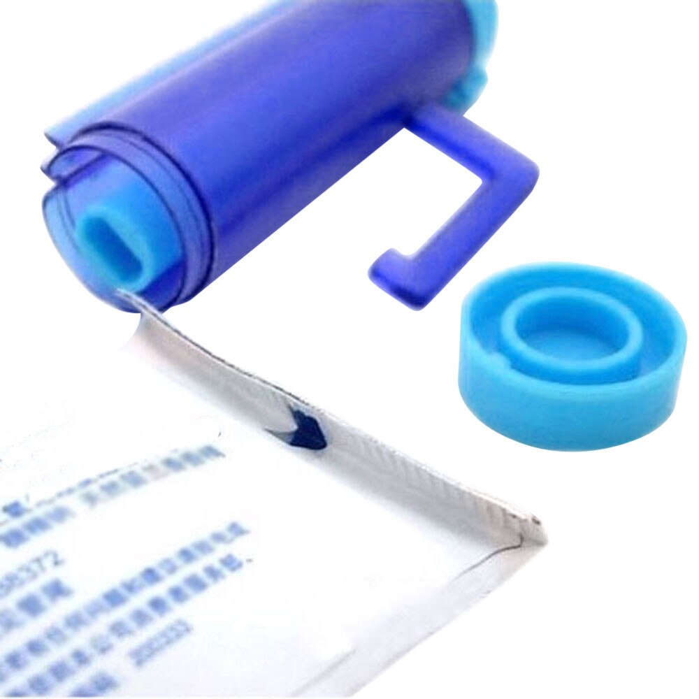 Rolling Squeezer Toothpaste Dispenser Tube Suction Cup Hanger For Bathroom Mar04