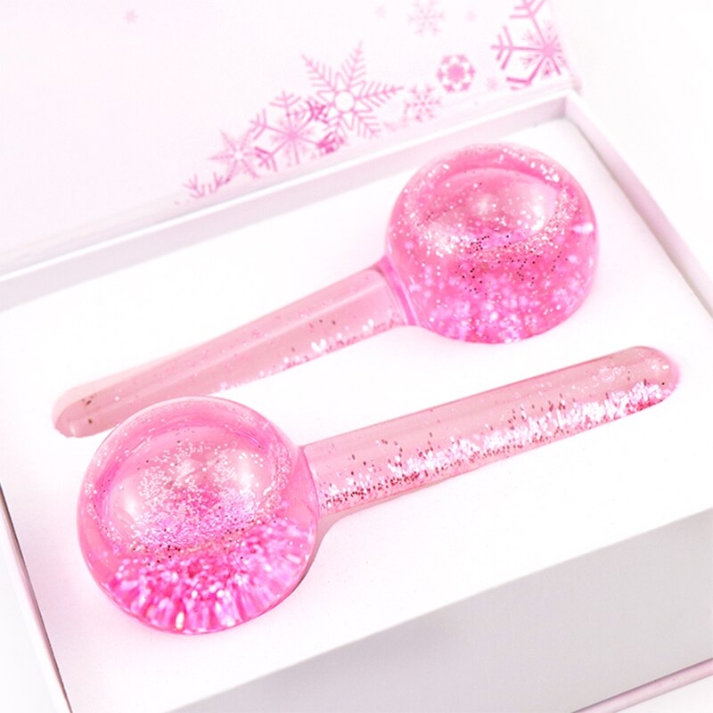 Facia-bola de cristal para Hockey sobre hielo, bola de cristal para belleza, ondas de agua, masaje Facial, uso en salón