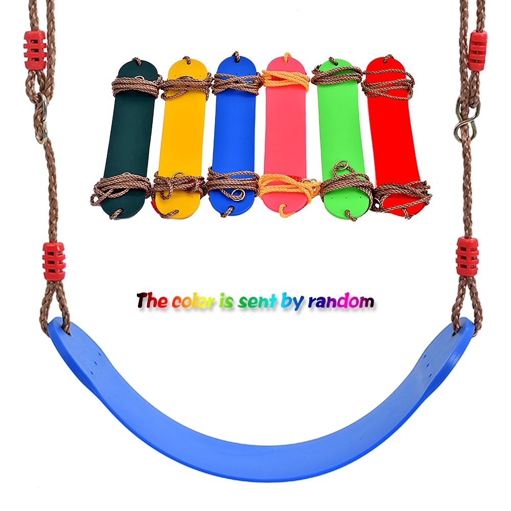 Columpio de juguete para niños, Columpio de cuerda redonda, columpio para patio de juegos al aire libre, actividad de entretenimiento para jugar en el jardín