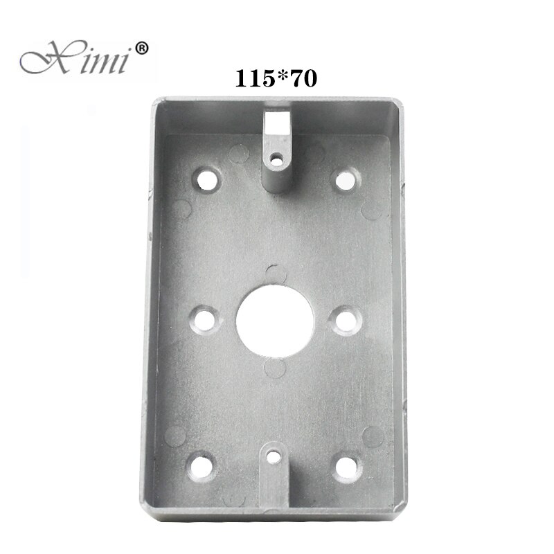 Ekstern montering bak boks 86mm*86mm*28mm for 86mm standard berøringsbryter og stikkontakt gjelder for enhver posisjon av veggoverflaten: M70