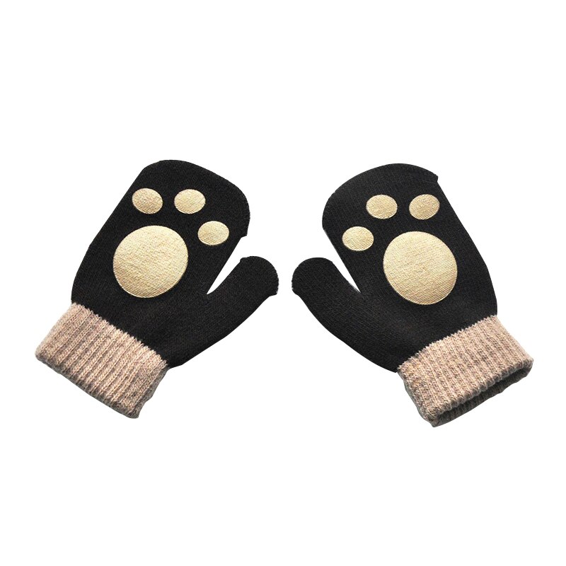 Balleenshiny Winter Warme Handschoenen Voor Kinderen 1-5 6 Kleuren Verdikte Kinderen Warme Handschoenen Baby Wanten Voor jongens Meisjes: 4