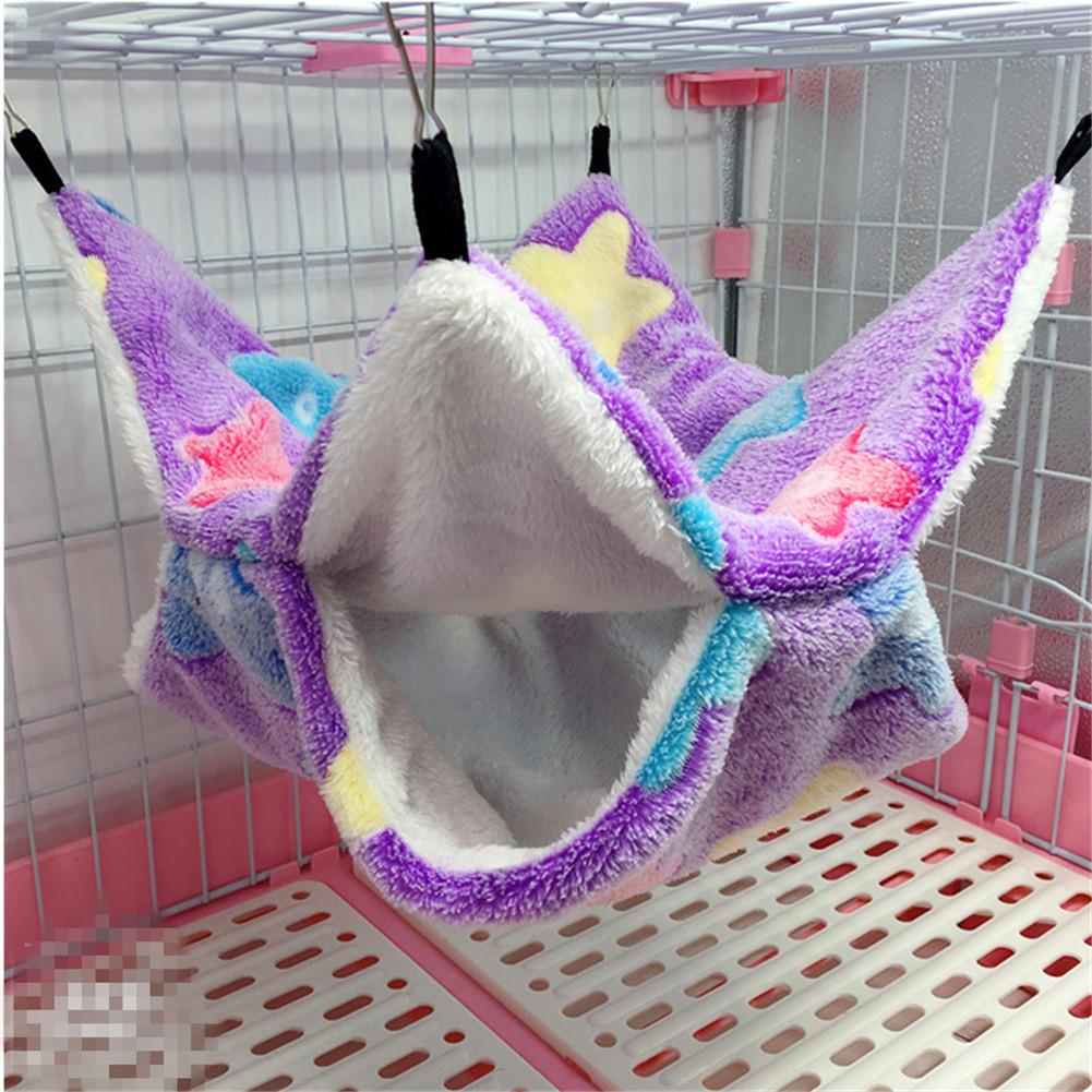 Huisdier Hangmat Hamster Hangmat Dubbele Laag Opknoping Bed Nest Voor Kat Muis Hamster Eekhoorn Voor Hamster Huisdieren Benodigdheden